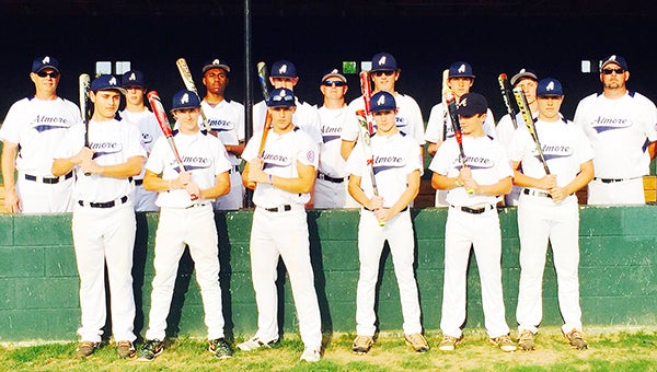 Atmore 13-to-15-year-old All-Stars shown in no particular order: Jackson Bonner, Cole Brown, Alex Cash, Jared Gibbs, JaBryce Hooks, Seth Killam, Camren McLemore, Joseph O’Bannon, Cruz Odom, Sam Smith and Hunter White. Coaches: Mike Brown, William O’Bannon and Robert Cash. | Submitted photo